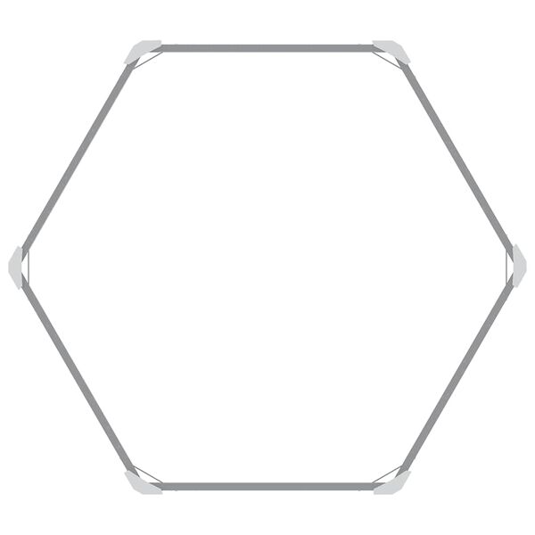 vidaXL レイズドガーデンプランター ブラウン 129x129x77cm 亜鉛メッキ鋼