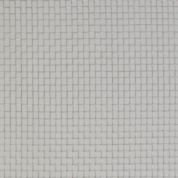 vidaXL メッシュスクリーン ステンレススチール製 100x500cm シルバー
