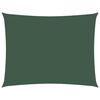 vidaXL サンシェードセイル 2.5x3.5m 長方形 オックスフォード生地 ダークグリーン