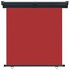 vidaXL バルコニー用 サイドオーニング 175x250cm レッド