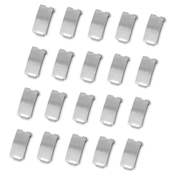 vidaXL レザーワイヤー付属品セット (クリップアプリケーター, 長手袋, クリップ200個付き)