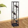 vidaXL ワインラック ボトル8本 金属製