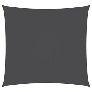 vidaXL サンシェード 2x2m 角型 オックスフォード生地 アントラシート