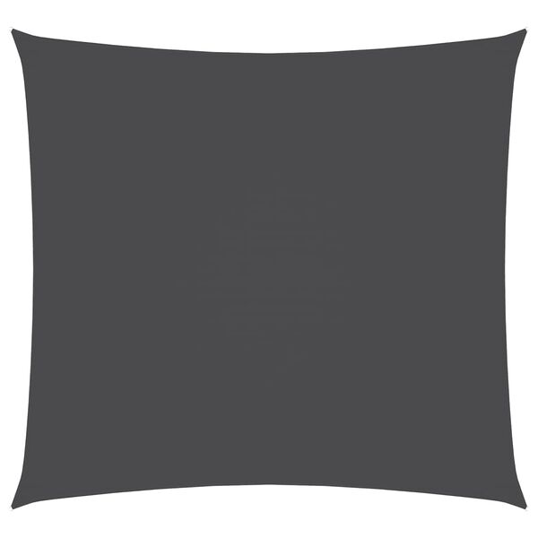 vidaXL サンシェード 2x2m 角型 オックスフォード生地 アントラシート
