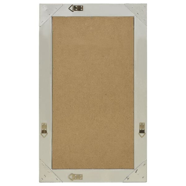 vidaXL ウォールミラー バロック調 50x80cm シルバー