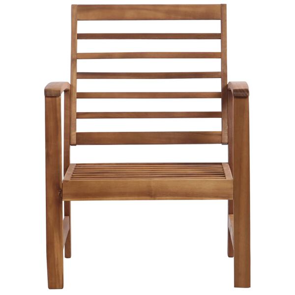 vidaXL ガーデンラウンジ4点セット アカシア無垢材