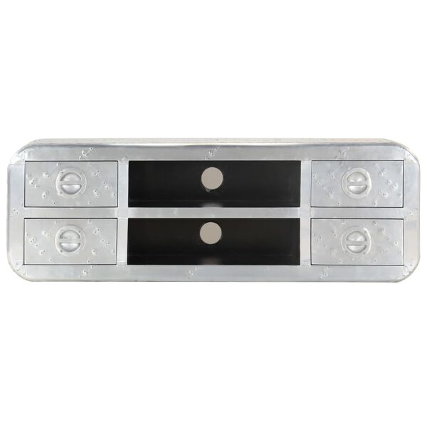 vidaXL アビエーターデザイン TV台 ヴィンテージ 航空機・飛行士スタイル 120x30x40cm