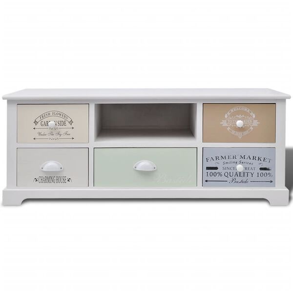 vidaXL フレンチ風 テレビキャビネット 木製