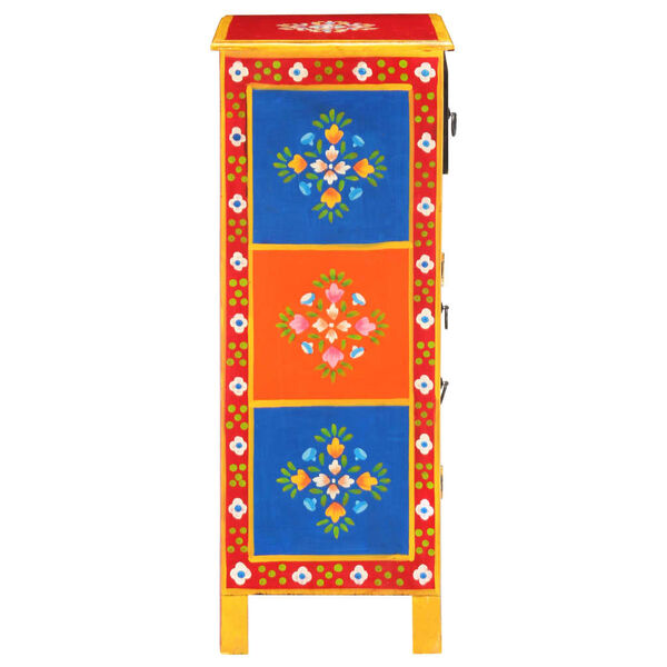 vidaXL 手塗りサイドボード 60x30x75cm マンゴー無垢材