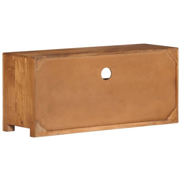 vidaXL TVキャビネット 90x30x40cm アカシア無垢材