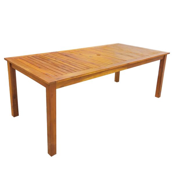 vidaXL 屋外ダイニング9点セット アカシアの無垢材