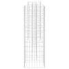 vidaXL H字型ガビオンプランター 260x40x120cm スチールワイヤー製