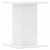 vidaXL スピーカースタンド 2個セット ホワイト 30x30x40cm エンジニアードウッド製