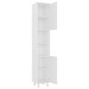vidaXL バスルームキャビネット ホワイト 30x30x179cm エンジニアリングウッド
