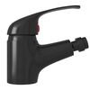 vidaXL バスルーム用ビデミキサー 蛇口 ブラック 13 x 12 cm