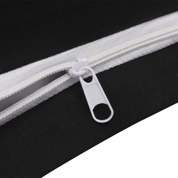 vidaXL 掛け布団カバー 135x200/80x80 cm コットン