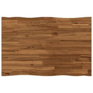 vidaXL 長方形テーブルトップ 80 x 60 x 3.2 cm 長方形 ソリッドアカシアウッド ナチュラル
