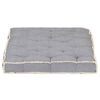 vidaXL パレットソファクッション 120x80x10cm アントラシート