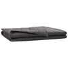vidaXL ウェイトブランケット アントラサイト 152 x 203 cm 11 kg 100% コットン 205T