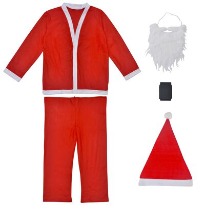 vidaXL サンタクロース クリスマスコスチューム スーツセット