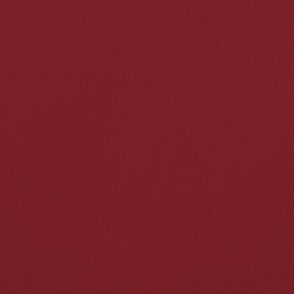 vidaXL サンシェードセイル 3/4x2m 台形 オックスフォード生地 レッド