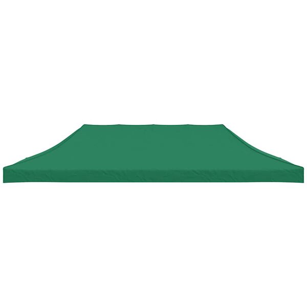vidaXL パーティーテント専用ルーフ 6x3m グリーン 270g/m²