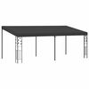 vidaXL 壁面取付型 ガゼボ 6x3x2.5m アントラシート