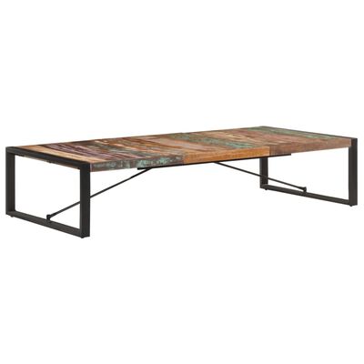 vidaXL コーヒーテーブル 180x90x40cm 無垢の再生木材