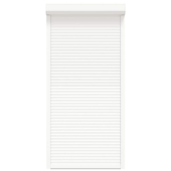 vidaXL ローラーシャッター 100x210cm アルミ製 ホワイト