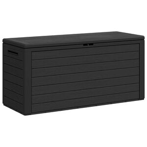 vidaXL ガーデン収納ボックス アントラシート 116x44x55 cm