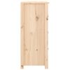 vidaXL サイドボード 70x35x80 cm 無垢材 パイン材