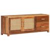 vidaXL TVキャビネット 120x30x45cm 無垢の再生木材