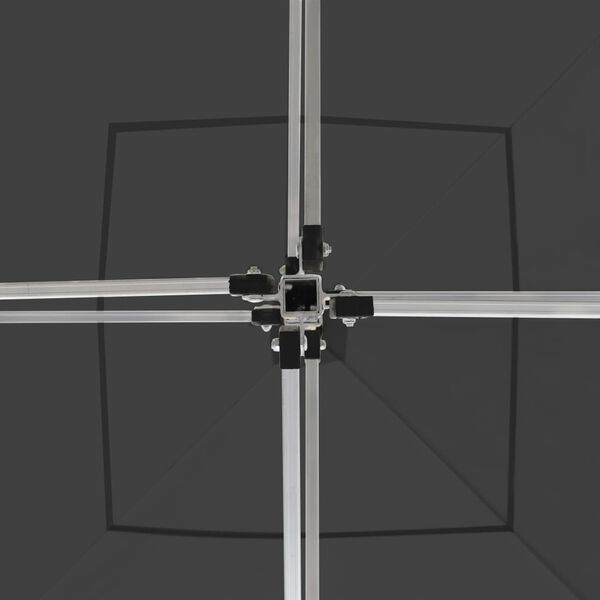 vidaXL プロ仕様 折りたたみ式パーティーテント アルミ製 3x3m アントラシート