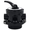 vidaXL マルチポートバルブ サンドフィルターABS1.5" 4方向