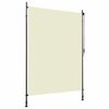 vidaXL 屋外用ローラーブラインド 150x270cm クリーム