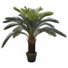 vidaXL 観葉植物 サゴヤシ ポット付き 90cm グリーン
