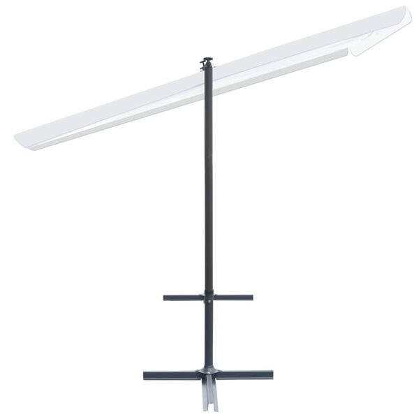 vidaXL ガゼボ 角度調節＆スライドルーフ付き 350x253x196cm クリーム