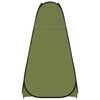 vidaXL ポップアップ シャワーテント グリーン