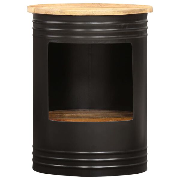 vidaXL コーヒーテーブル 43x55cm マンゴー無垢材