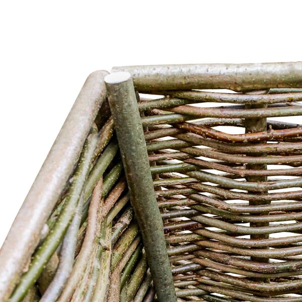 vidaXL ガーデン レイズドベッド 120x40x80cm ヘーゼルウッド