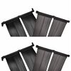 vidaXL ソーラープールヒーターパネル 4枚セット 80x620cm