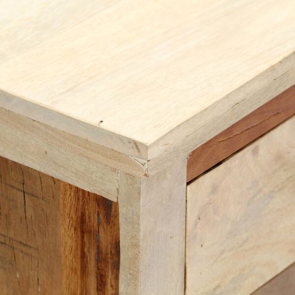 vidaXL サイドキャビネット 60x30x75cm 無垢の再生木材