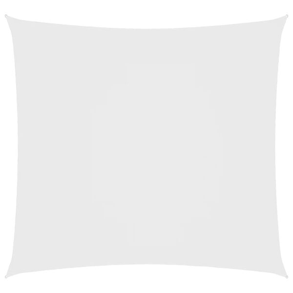vidaXL サンシェードセイル オックスフォード生地 角型 2x2 m ホワイト