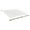 vidaXL オーニング用 交換用生地 クリーム 450x300cm ポリエステル