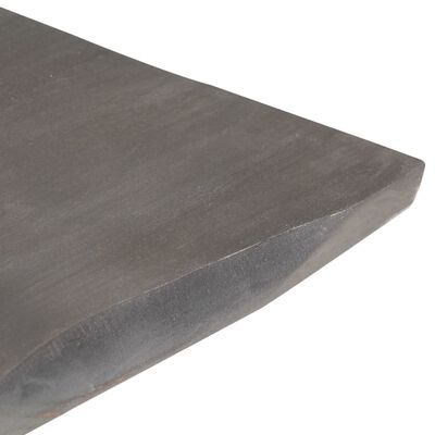 vidaXL コーヒーテーブル 天然木の形状 (ライブエッジ) 115x60x40cm アカシア無垢材