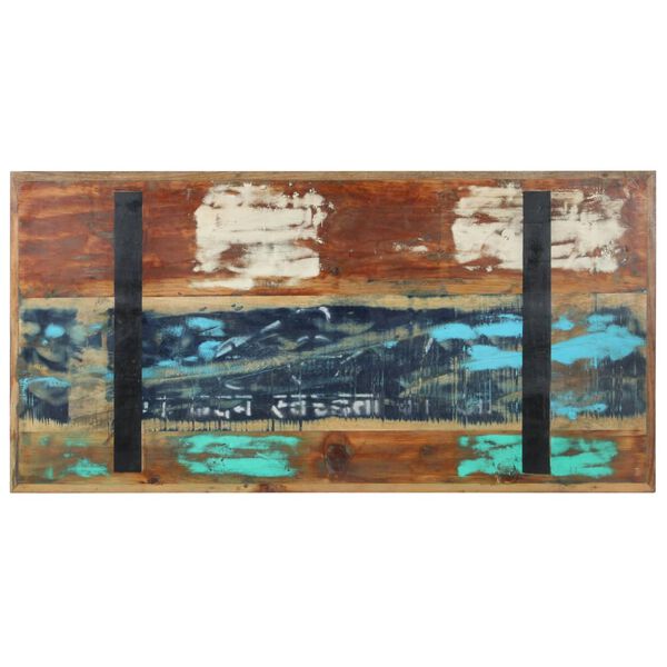 vidaXL ダイニングテーブル 120x60x76cm 無垢の再生木材