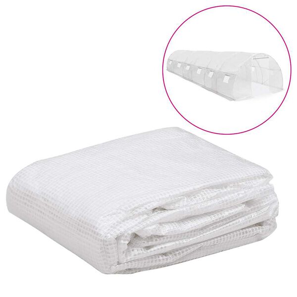 vidaXL 温室用交換カバー (27m²) 3x9x2m 透明