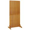 vidaXL プライバシースクリーン 屋内/屋外兼用 180.5cm 無垢アカシア材