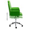 vidaXL オフィスチェア 合成皮革製 グリーン