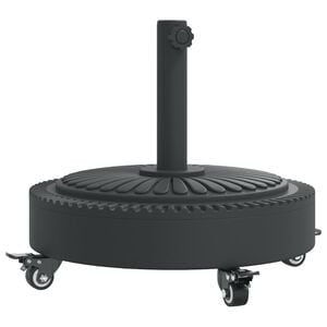 vidaXL パラソルベース ホイール付き &Oslash;38 / 48 mm ポール用 27 kg ラウンド
